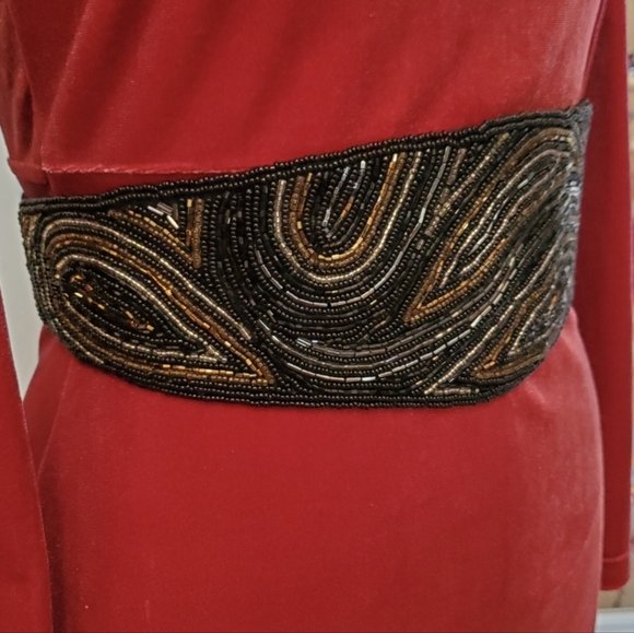 Vintage Lord & Taylor beaded belt - Picture 7 of 7